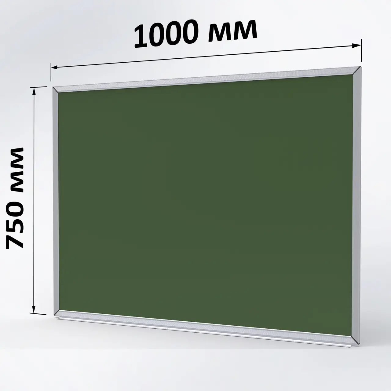 Дошка аудиторна TCO зелена 750x1000 мм